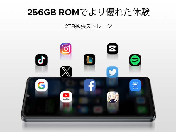 Amazon | 【Android 15 SIMフリー スマホ 初登場】DOOGEE N58pro