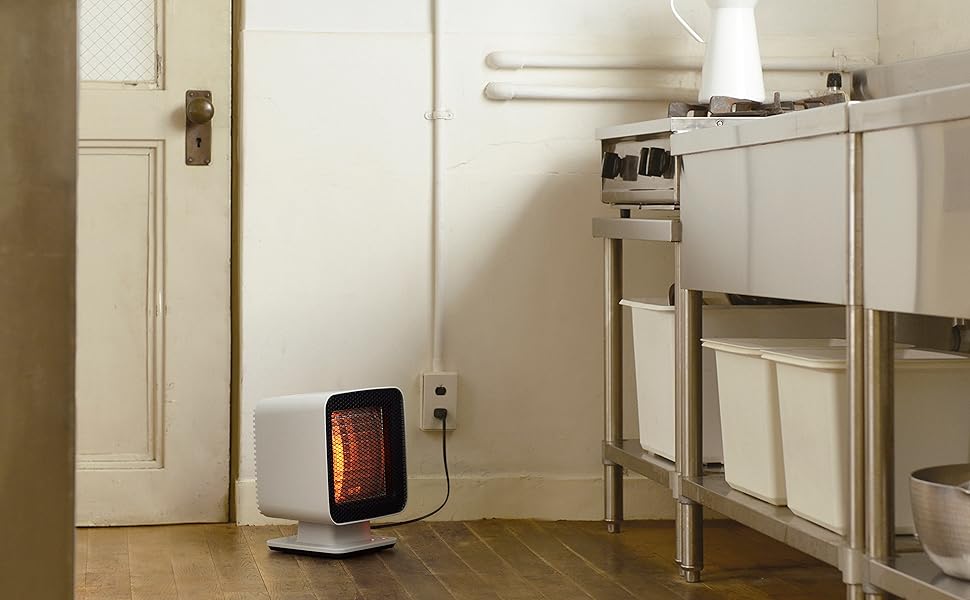 Amazon.co.jp: ±0 Plus Minus Zero Electric Heater Reflect Heater
