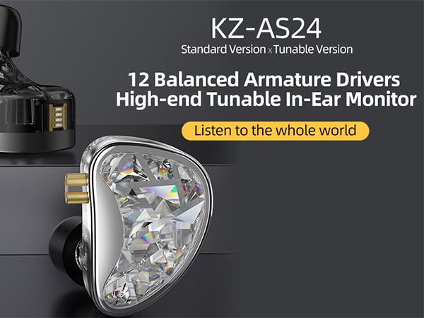 Amazon.com: KZ AS24 in Ear Monitor Headphones with 8 Tuning