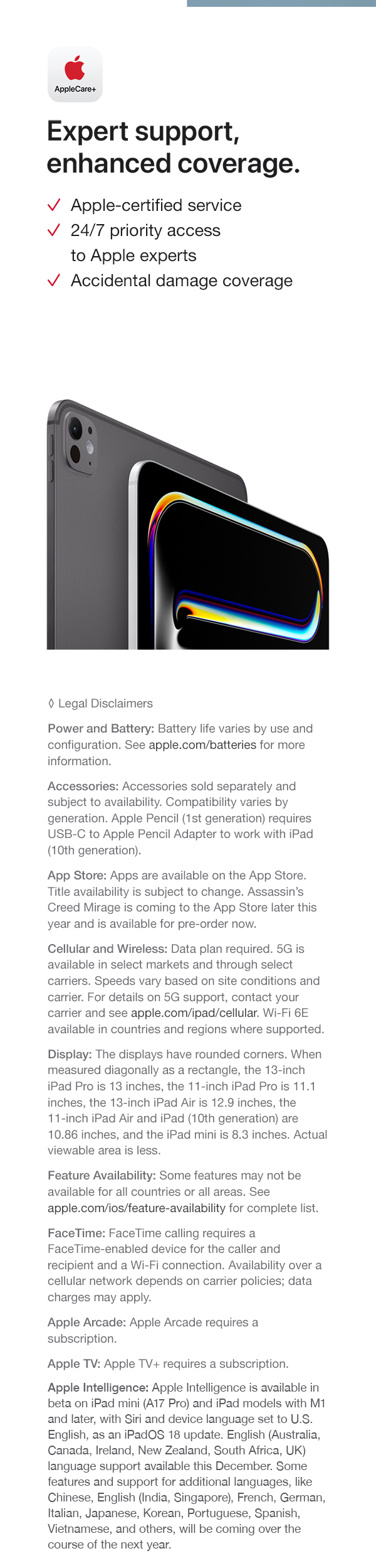 Amazon.com: Apple iPad Pro 11-Inch (M4): Built for Apple