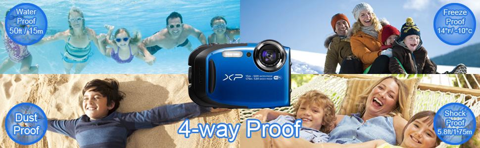Amazon.com : Fujifilm FinePix XP80 Waterproof Digital Camera with