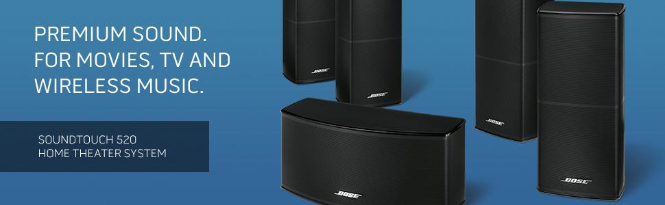 Amazon.com: Bose SoundTouch 520 Home Theater System : Electronics