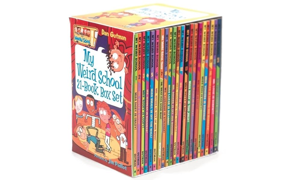 My Weird School 21-Book Box Set by Gutman, Dan, Paillot, Jim