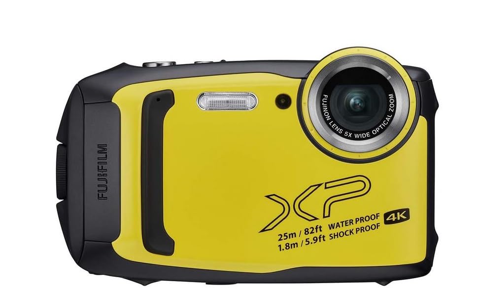 Amazon.com : FinePix XP140 Bundle W/SD Card - Yellow : Electronics