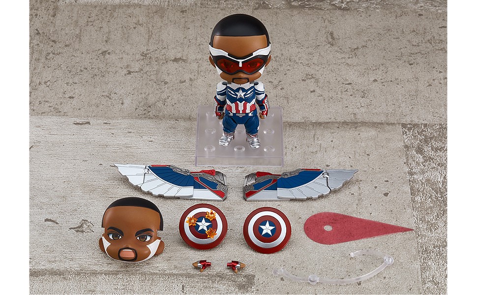 Amazon | ねんどろいど マーベル ファルコン&ウィンター・ソルジャー