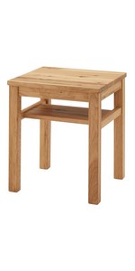 Amazon｜無印良品 木製サイドテーブルベンチ オーク材 幅37×奥行37×高