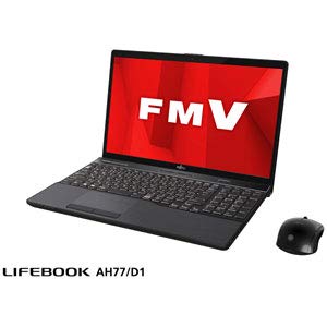 Amazon.co.jp: 富士通 15.6型ノートパソコン FMV LIFEBOOK AH77/D1