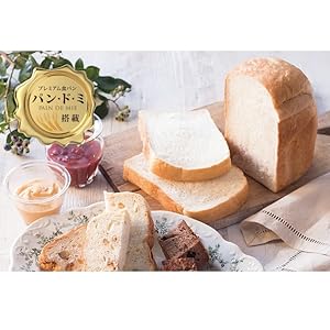 Amazon.co.jp: パナソニック ホームベーカリー 1斤タイプ ホワイト SD