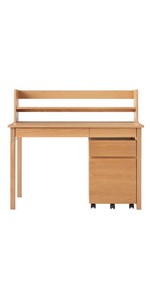 Amazon.co.jp: 無印良品 木製デスク・キャビネット・上置きセット