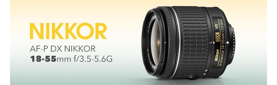 Amazon.com : Nikon AF-P DX NIKKOR 18-55mm f/3.5-5.6G VR Lens for