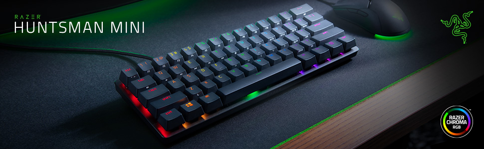 Amazon.co.jp: Razer Huntsman Mini 小型 ゲーミングキーボード