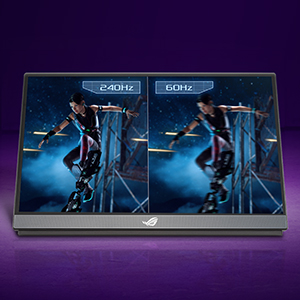 Amazon.co.jp: ASUS ポータブルゲーミングモニター ROG Strix XG17AHPE