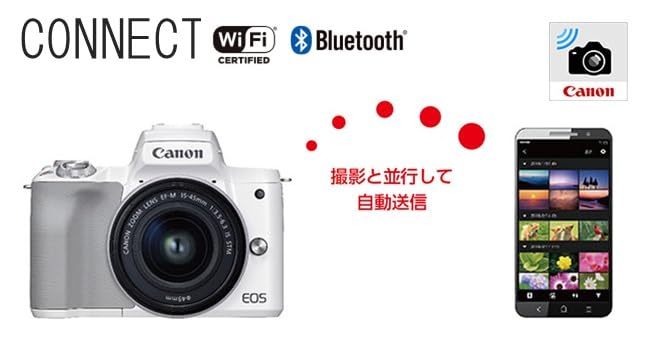 Amazon | Canon ミラーレス一眼カメラ EOS Kiss M2 ダブルズームキット