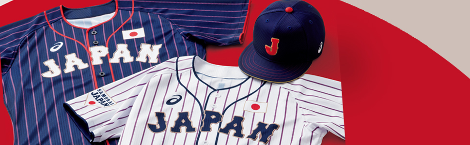 Amazon | アシックス(asics) 野球 侍ジャパンユニフォームTシャツ 半袖