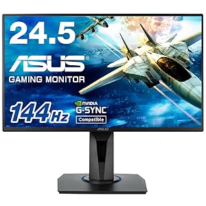 Amazon.co.jp: ASUSゲーミングモニター24.5インチ VG258Q(1ms/144HZ