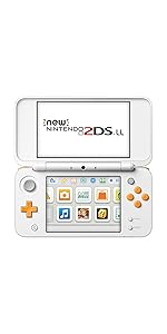 Amazon | Newニンテンドー2DS LL ホワイト×オレンジ | ゲーム機本体
