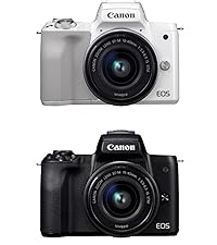 Amazon | Canon ミラーレス一眼カメラ EOS Kiss M ダブルズームキット