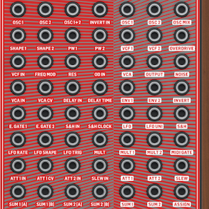 Amazon.co.jp: ベリンガー パラフォニックアナログ セミモジュラー