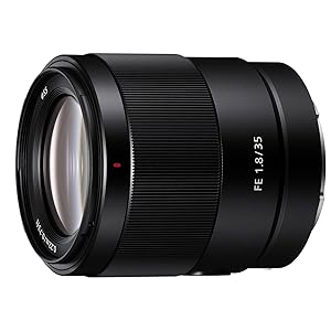 Amazon.com : FE 35mm F1.8 Large Aperture Prime Lens (SEL35F18F