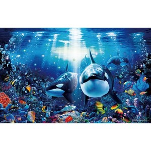 Amazon | 1000ピース 光るジグソーパズル めざせ! パズルの達人