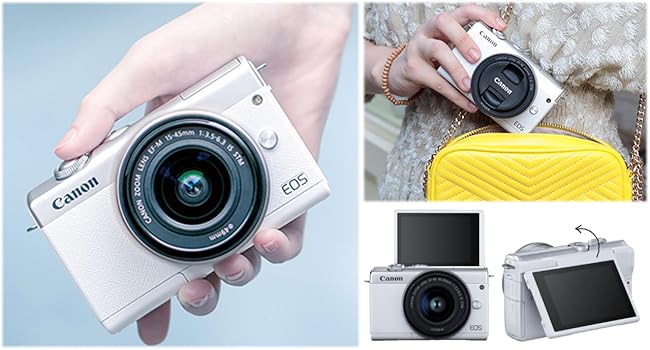 Amazon | キヤノン ミラーレスカメラ EOS M200 リミテッドゴールド