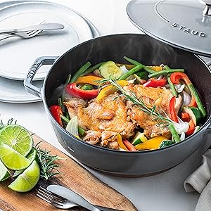 Amazon.co.jp: ストウブ(Staub) 「 ブレイザー ソテーパン グレー 26cm