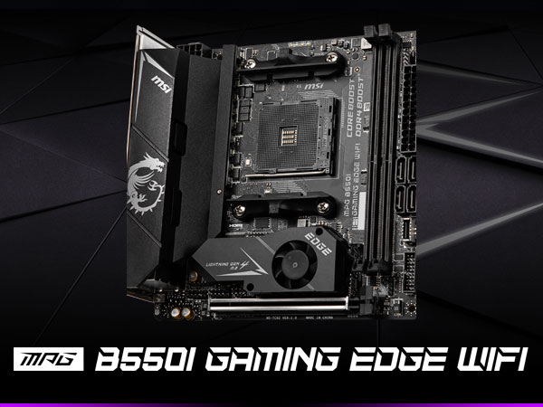 Amazon.com: MSI MPG B550I Gaming Edge WiFi Gaming Motherboard (AMD