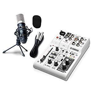Amazon.co.jp: YAMAHA AG03 MK2 高音質配信 録音セット 動画配信