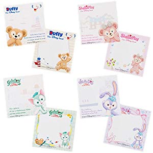 Amazon.co.jp: ダッフィー＆フレンズ メモセット ダッフィー シェリー