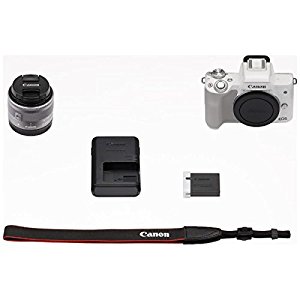 Amazon | キヤノン EOS Kiss M 【EF-M15-45 IS STM レンズキット
