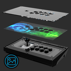 Amazon | GameSir C2アーケードコントローラー アーケードスティック