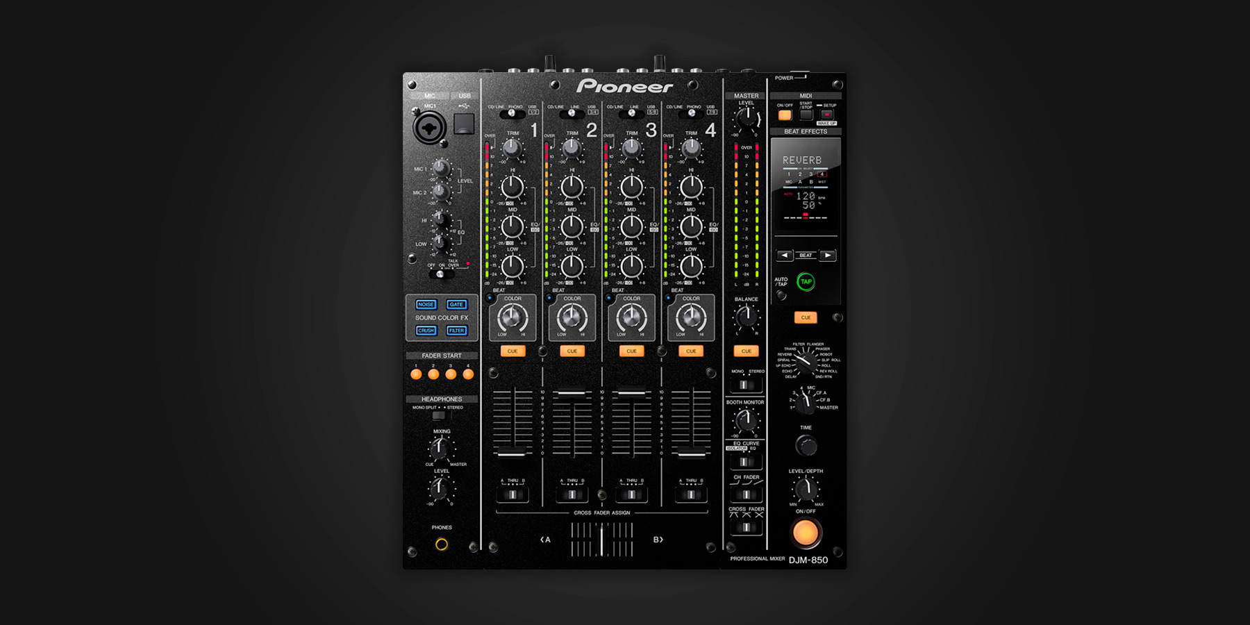 Pioneer DJ DJM-850 - Serato DJ Hardware