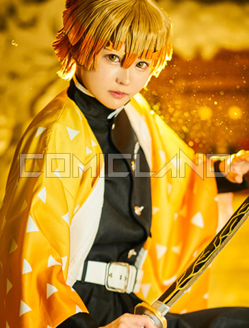 鬼滅の刃風】我妻善逸の衣装**羽織のみ単品商品 - コミックランド