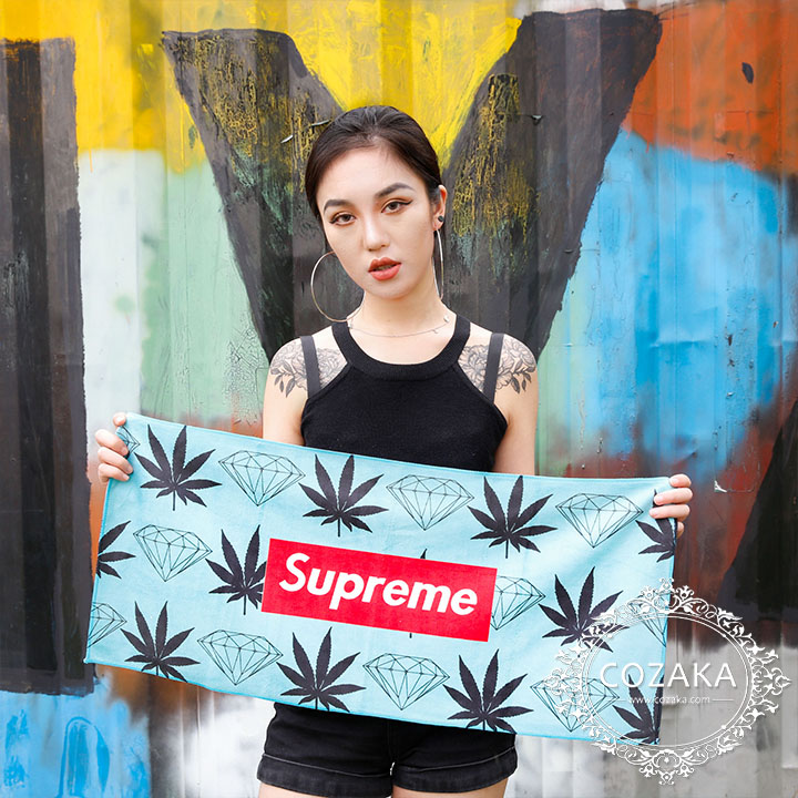 シュプリーム supreme スポーツタオル バスタオル ビーチタオル hiphop