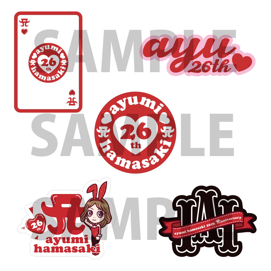 ayumi hamasaki 26th Anniversary Goods 販売決定！GOODS | ayumi