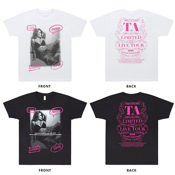 TA LIMITED LIVE TOUR 2016』全ツアーグッズ公開！GOODS | ayumi