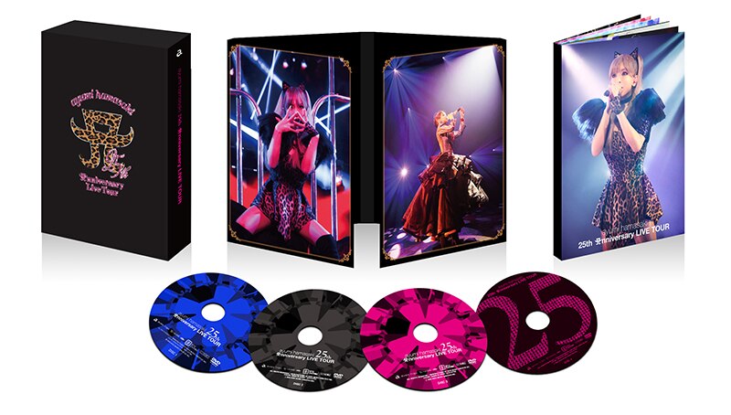 LIVE DVD & Blu-ray「ayumi hamasaki 25th Anniversary LIVE TOUR
