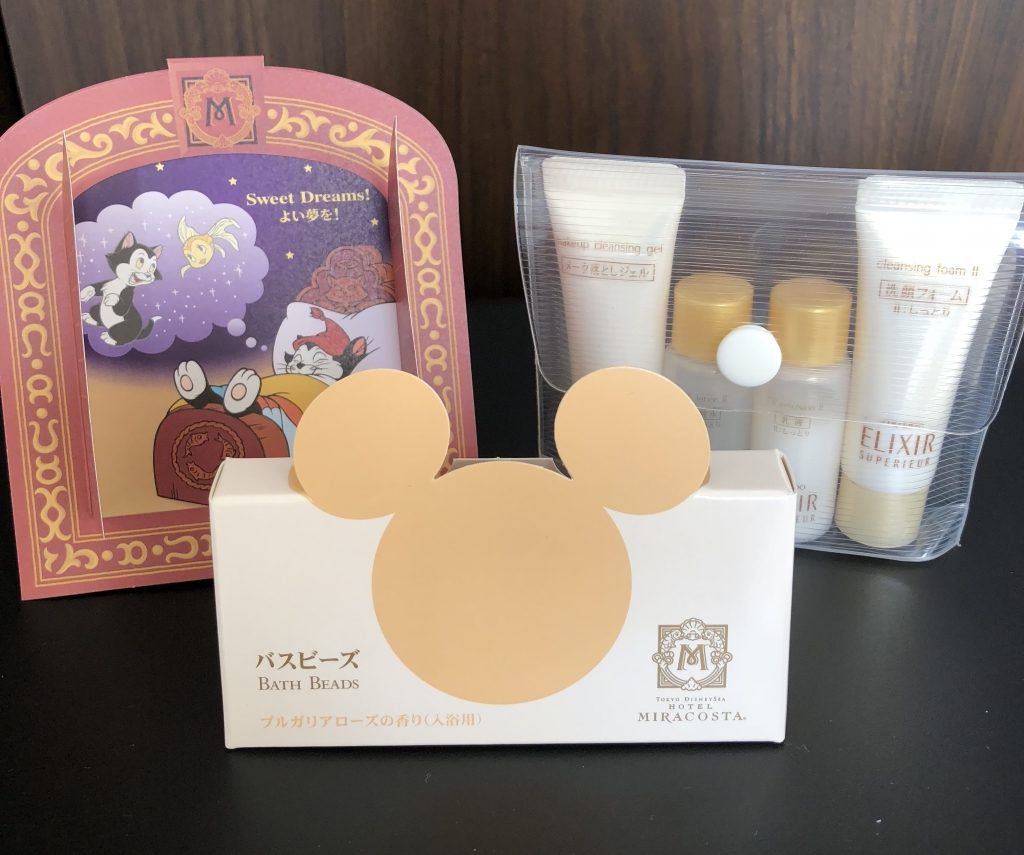 東京ディズニーシー・ホテルミラコスタの歴代ルームアメニティ