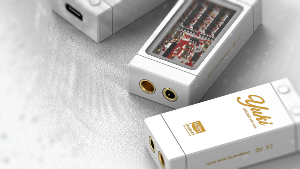 aune audio YUKI ポータブルDACアンプ - ミミソラ