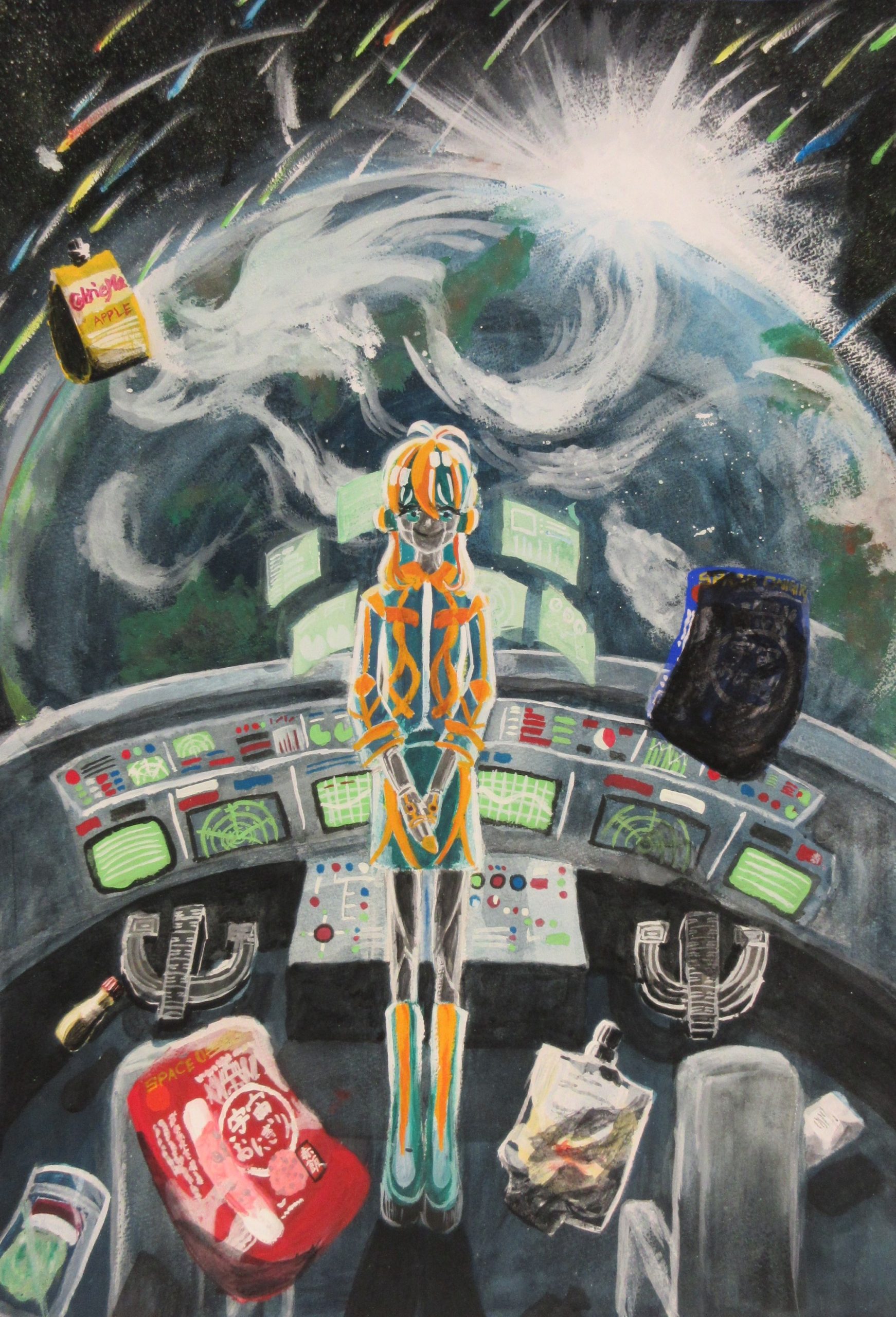 令和6年「宇宙の日」記念行事 全国小・中学生作文絵画コンテスト作品展