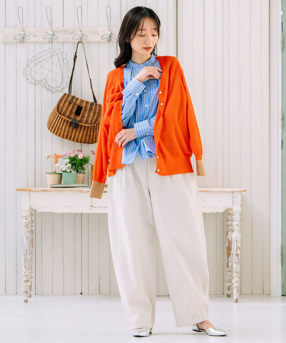 大きいサイズ レディース 2way ニット カーディガン｜sabstreet my