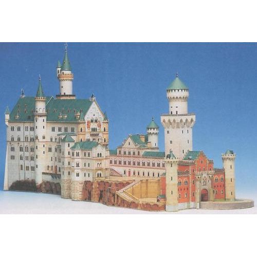ジオラマ模型 / SB593 ノイシュバンシュタイン城 1/250 上級者向き