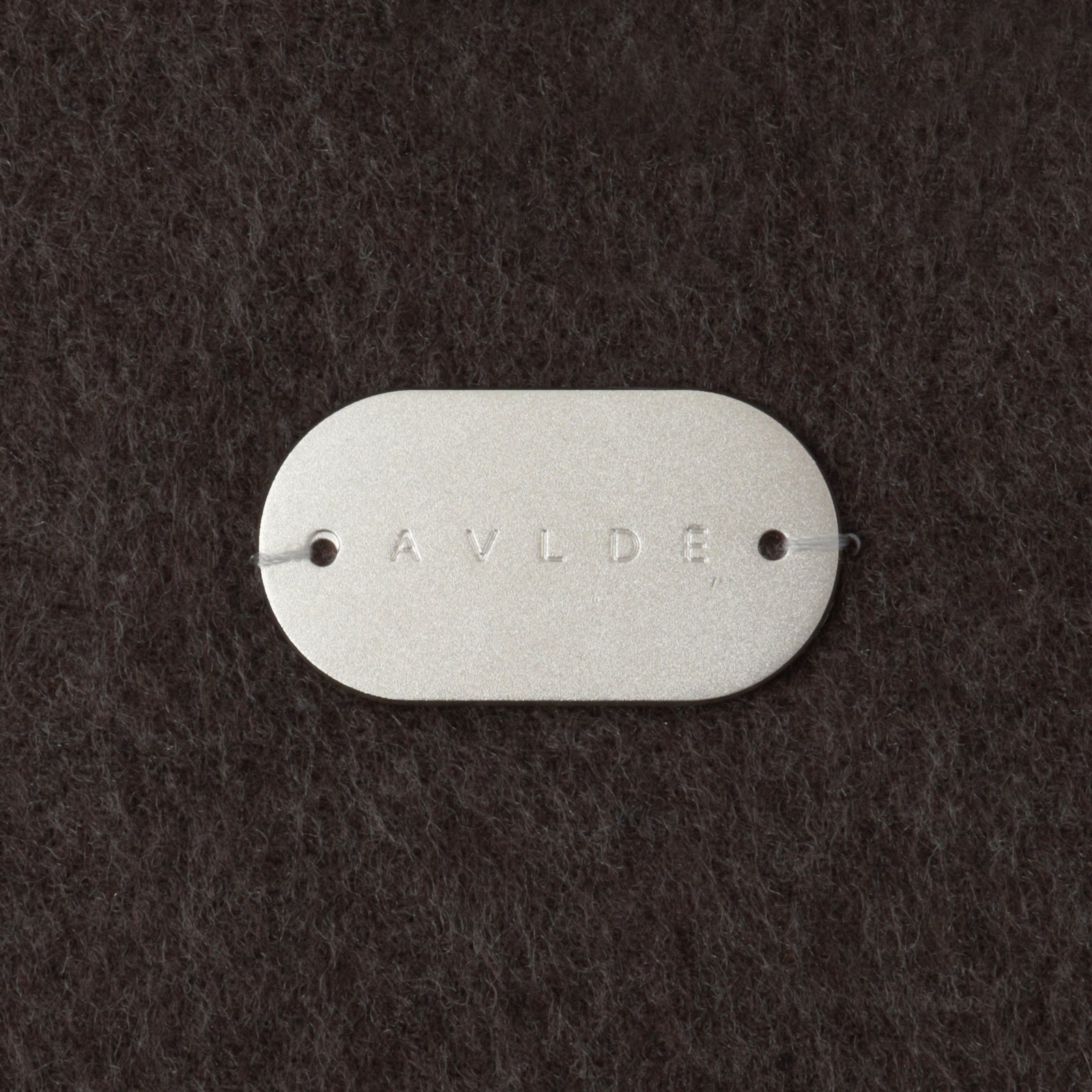 干場別注カラー】100%シルクストール ダークブラウン TESSITURA DI