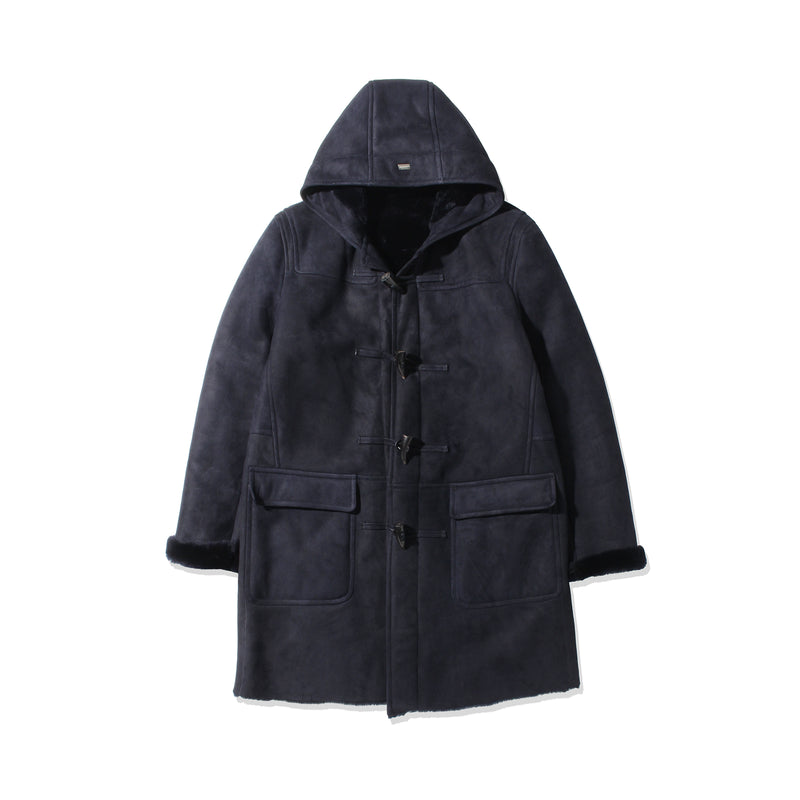 Mouton Duffle Coat Navy – MINIMAL WARDROBE