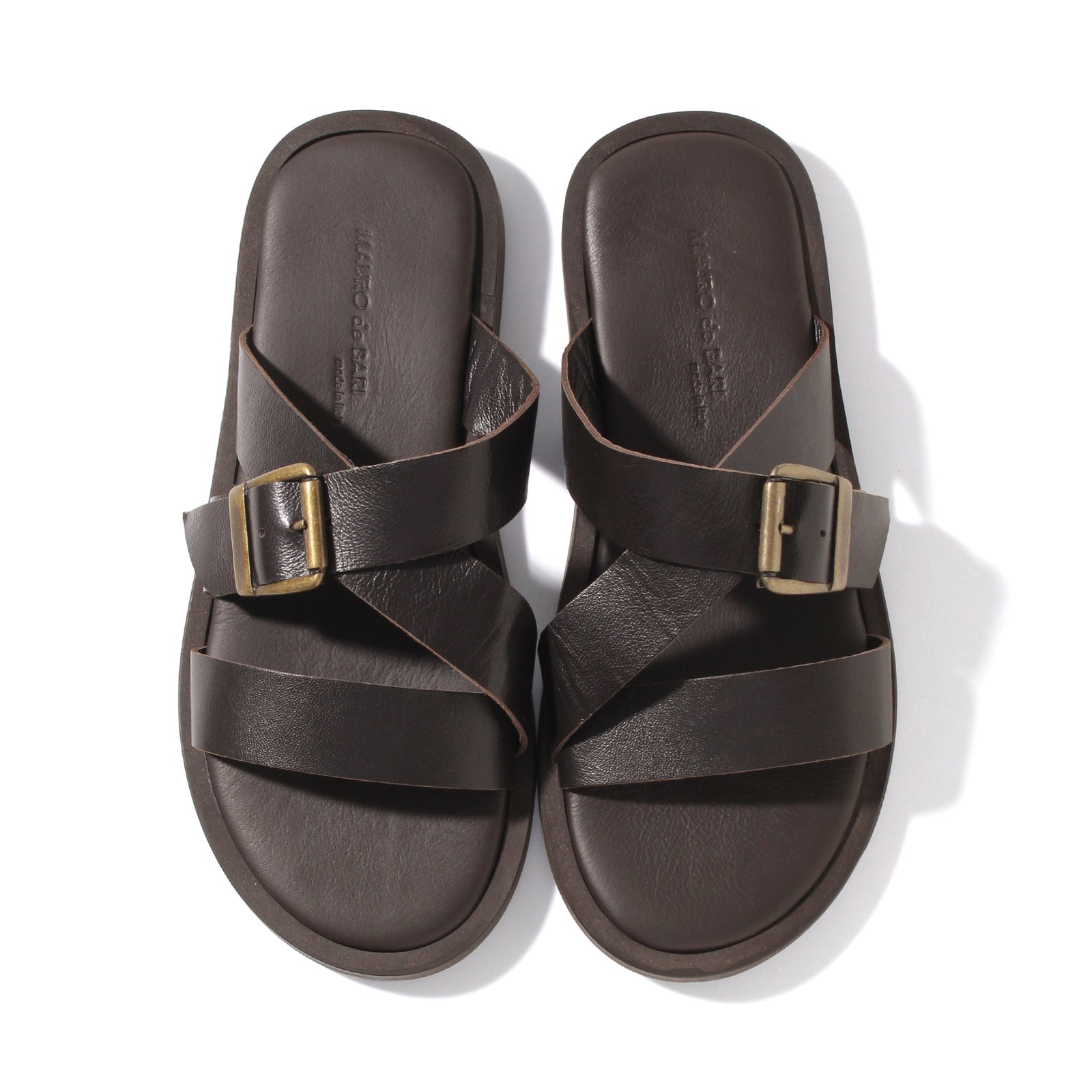 クロスレザーサンダル TMORO – MINIMAL WARDROBE