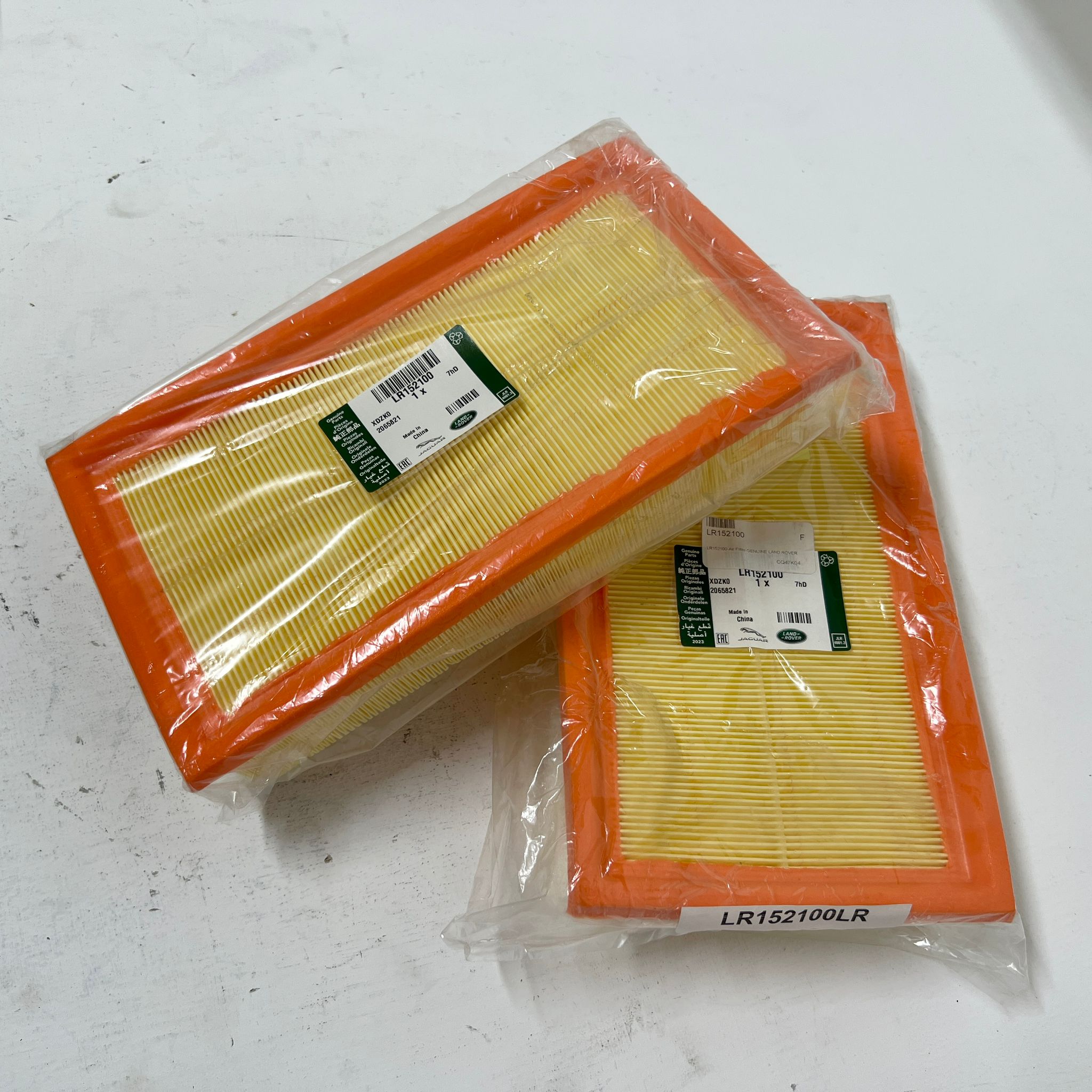LAND ROVER AIR FILTER x2 NEW RANGE RR SPORT LR152100 OEM – Miami