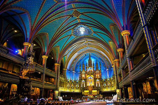 モントリオール・ノートルダム大聖堂】おすすめの見どころとアクセス