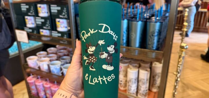 Another Park Days & Lattes Starbucks Tumbler Hit Magic Kingdom