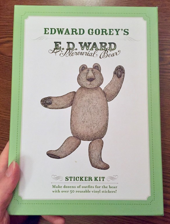 Mercurial Bear: Edward Gorey Sticker Kit | Microcosm Publishing