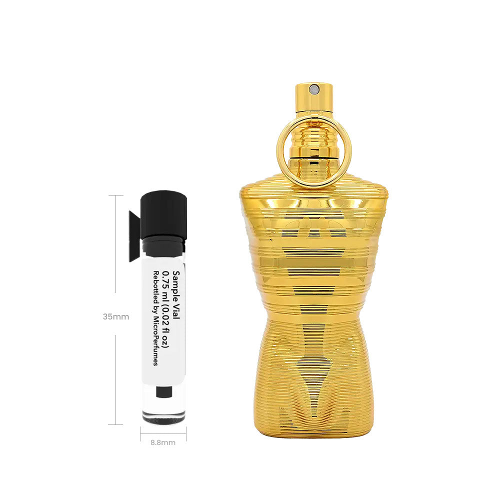 Le Male Elixir Absolu by Jean Paul Gaultier Parfum Sample Vial for